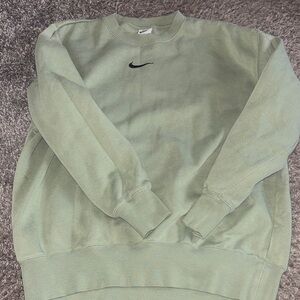Nike Women's Sage Green Crewneck